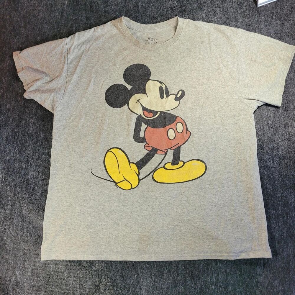 Disney Men's Grey T-shirt
